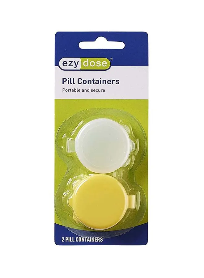 Ezy Dose Pill Container 2CT 6/72: HK67196