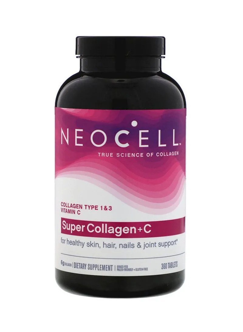NEOCELL Super Collagen + C Supplement - 360 Tablets