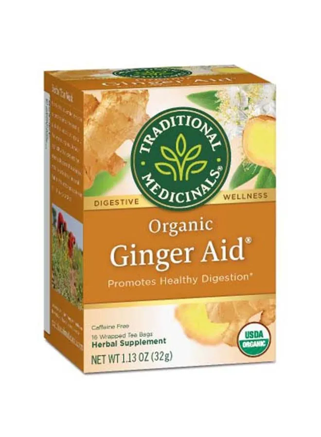 Traditional Medicinals Traditional Medicinals Ginger Aid 16 Teabags
