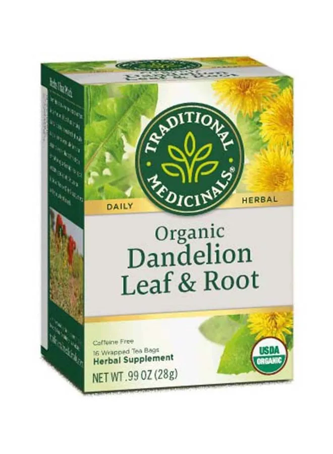 Traditional Medicinals Traditional Medicinals Dandelion Leaf & Root 16 Teabags