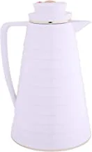 Al Saif Coffee And Tea Vacuum Flask Size: 1.5 Liter Color: PURE WHITE