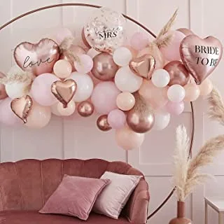 Ginger Ray Hen Party Balloon Arch Kit, Multicolour