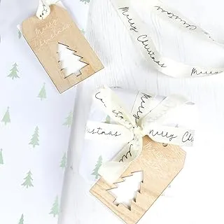 Ginger Ray Luxury Christmas Tree Wrap Kit, White