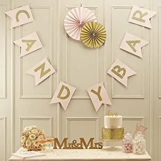 Ginger Ray Pastel Perfection Candy Bar Bunting