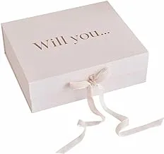 Ginger Ray 'Blush Hen' Will You Be My Bridesmaid Proposal Box-Rose Gold Foil