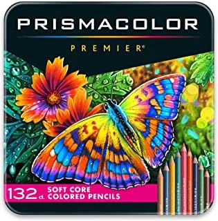 أقلام الرصاص الملونة بريزما كولور بريمير ، سوفت كور ، 132 حزمة
