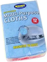 Kent Microfibre Multi Purpose Cloths 12 Pack Valeting Sponges Cloths KENT CLEANING TOWEL Q6612