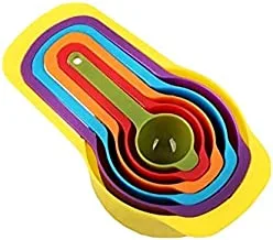 6-Piece Measuring Spoons Multicolour