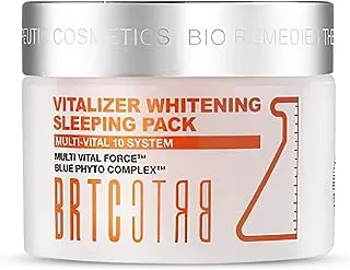 BRTC Vitalizer Whitening Sleeping Pack, Night Cream, Wrinkle Treatment, Moisturizing, Brightening, 50ml