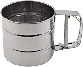 Stainless Steel Flour Sifter -Silver- 132g