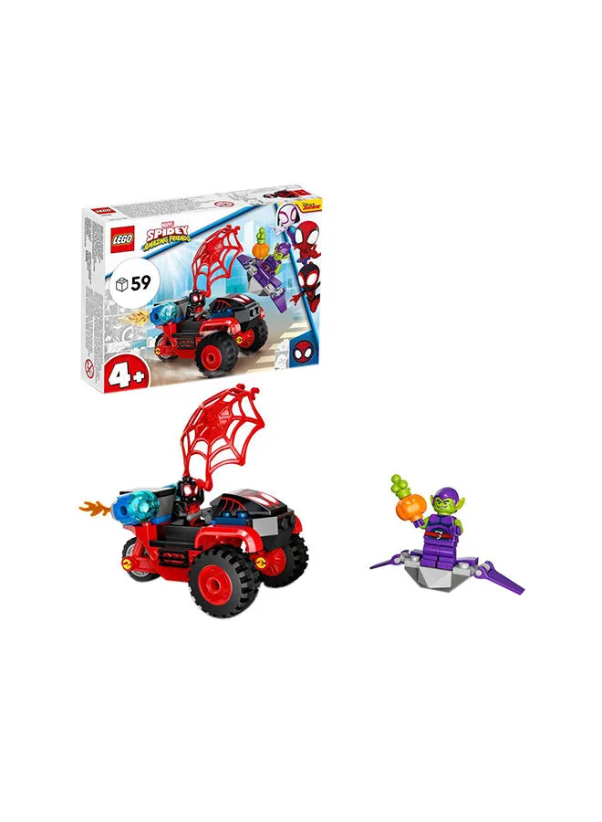 LEGO 10781 Marvel Spidey And His Amazing Friends Miles Morales Spider-Man’S Techno Trike 10781 (59 Pieces) 4+ Years