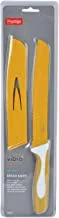 سكينة خبز بلاستيك 8 بوصة من بريستيج ، برتقالي ، PR9004