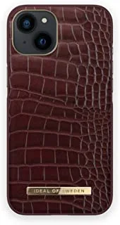 Ideal of Sweden Atelier Mobile Phone Case for iPhone 13, Scarlet Croco