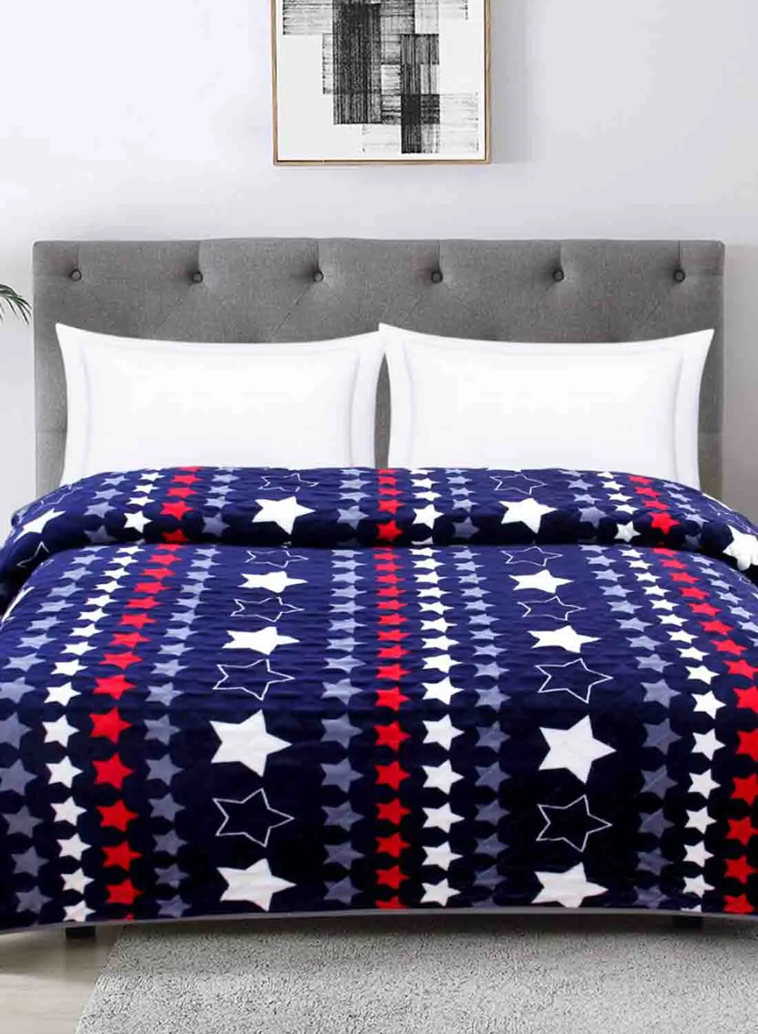 Hometown Light Blanket - Hometown - 76X100Cm - Floral -Ultra Plush For Sofa Or Bedroom