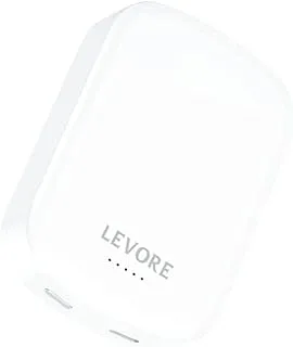 LEVORE 2 in 1 Magnetic Wireless Power Bank PD 20W 10000 mah White