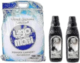 Mobi Laundry Savings Bundle - Mobi Laundry Powder Detergent Top Load 10 Kg + Mobi Abaya Shampoo 2 Litre (2 x 1L)