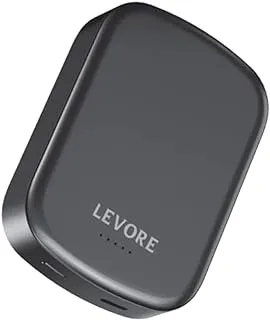 LEVORE 2 in 1 Magnetic Wireless Power Bank PD 20W 10000 mah Black