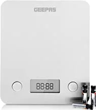 Geepas Digital Kitchen Scale, White, Gks46507Uk