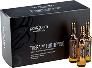 أمبولات متعددة الفيتامينات لتساقط الشعر مقوية للشعر من PostQuam 3 مل ، 12 عبوة