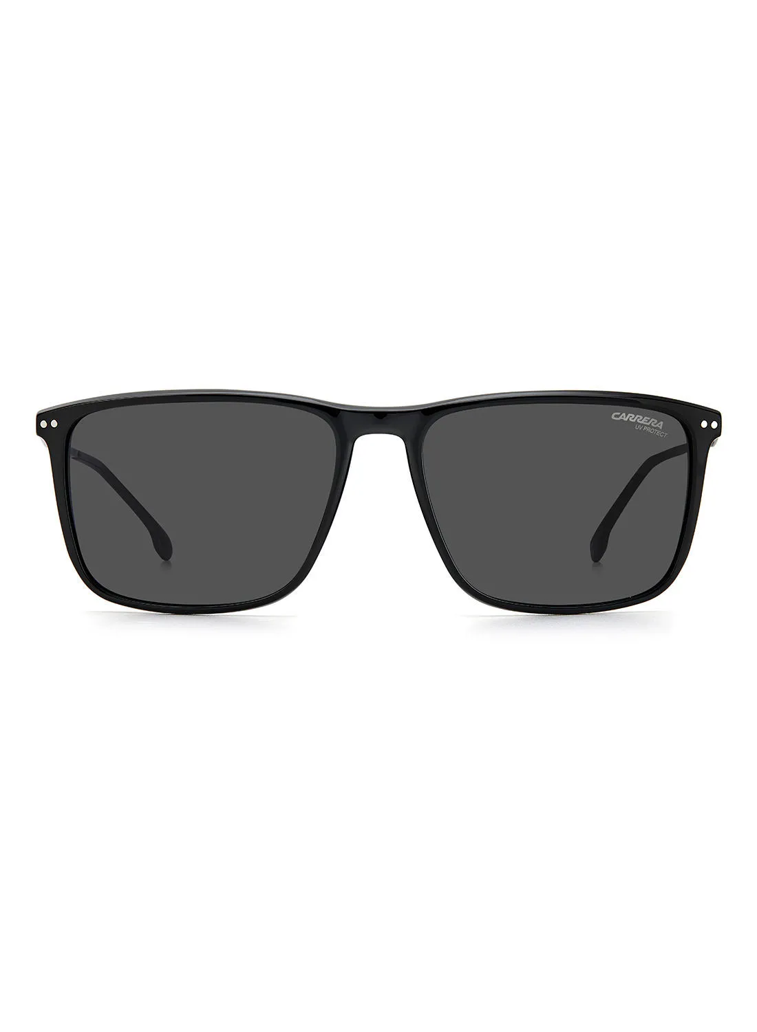 CARRERA Rectangular / Square Sunglasses CARRERA 8049/S  BLACK 58