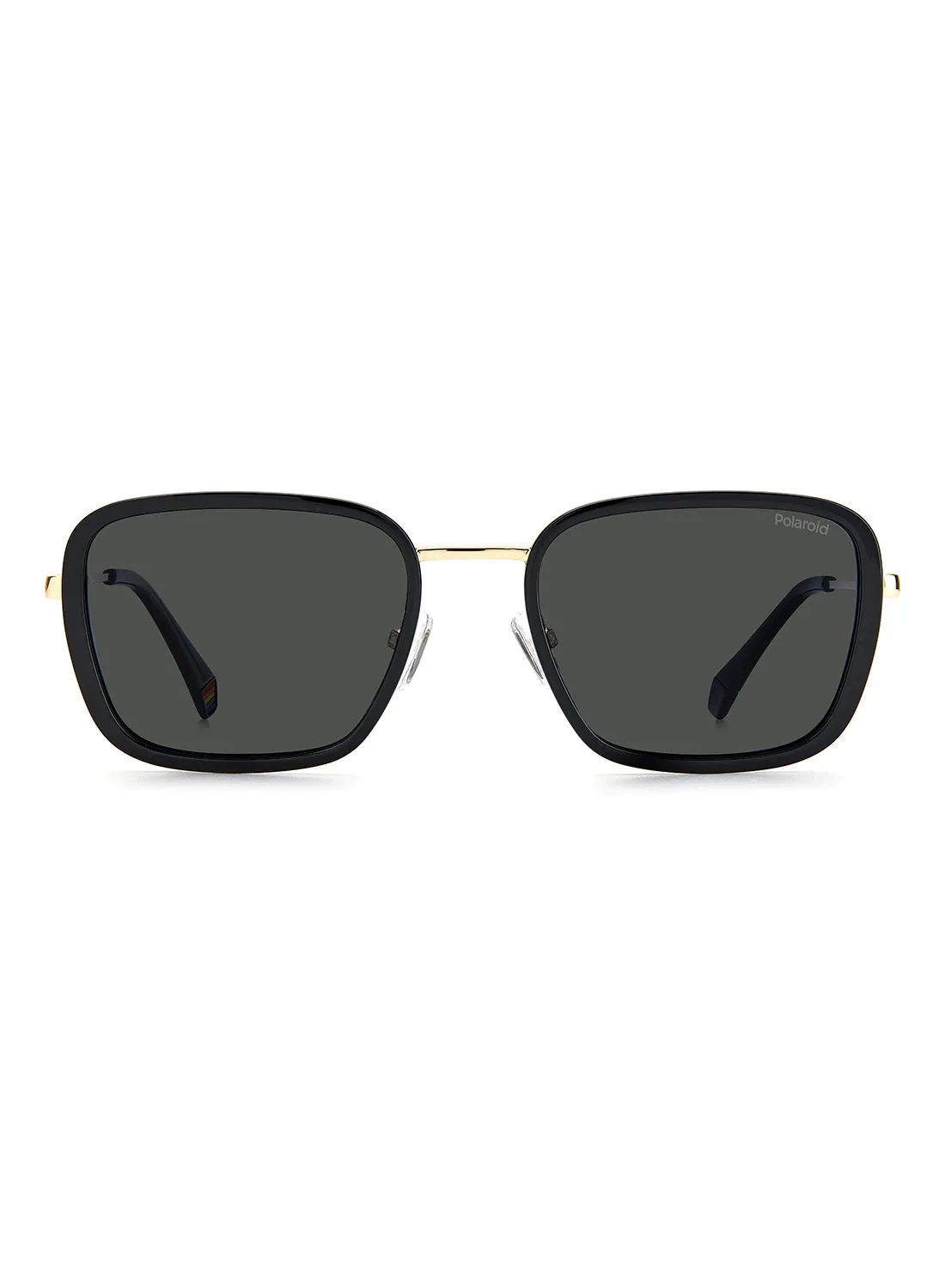 Polaroid Rectangular / Square  Sunglasses PLD 6146/S  BLACK 55