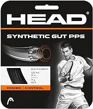 HEAD Synthetic Gut PPS Set Racquet String-Multi-Colour/White, Size 17