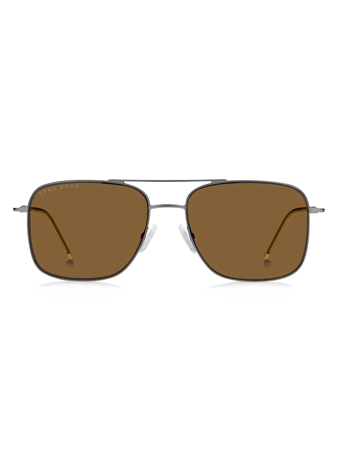 HUGO BOSS Rectangular / Square Sunglasses BOSS 1310/S MTDK RUTH 58