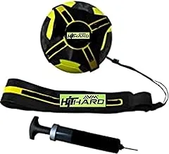 Fratelli Football Soccer Ball with Training Belt & Bal Pump for Kids Adults-Solo Soccer Trainer Belt-Multicolor