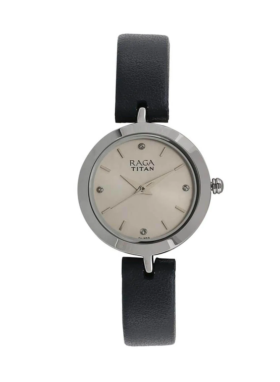 TITAN Leather Analog Wrist Watch 2540SL01