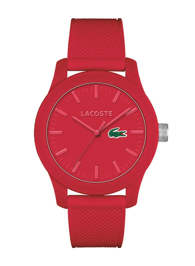 LACOSTE Men's Silicone Analog Wrist Watch 2010764