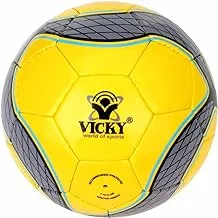 Vicky Gold Star, Size-3 Football,Yellow-Black