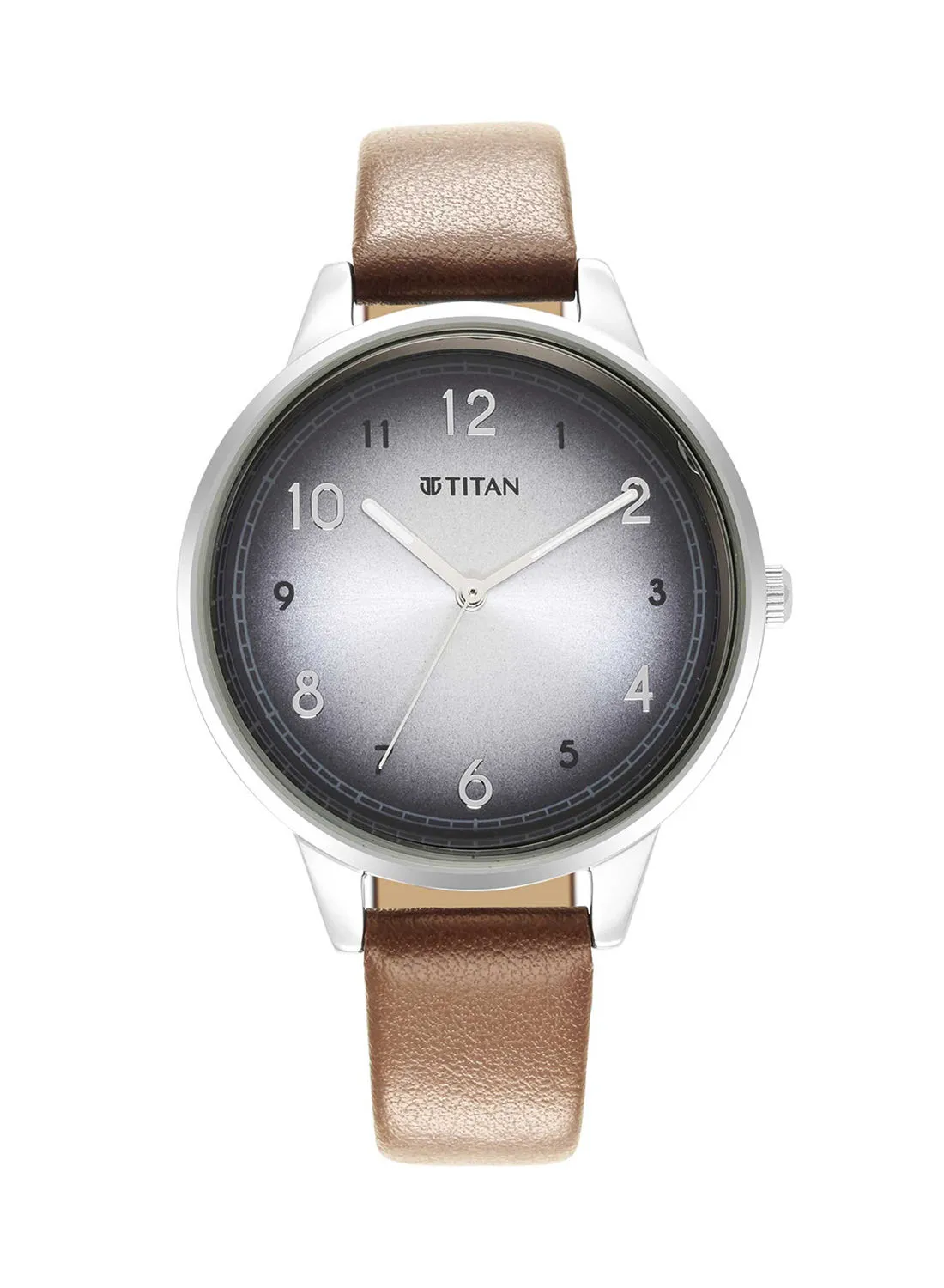 TITAN Women's Leather Analog Wrist Watch 2648SL04