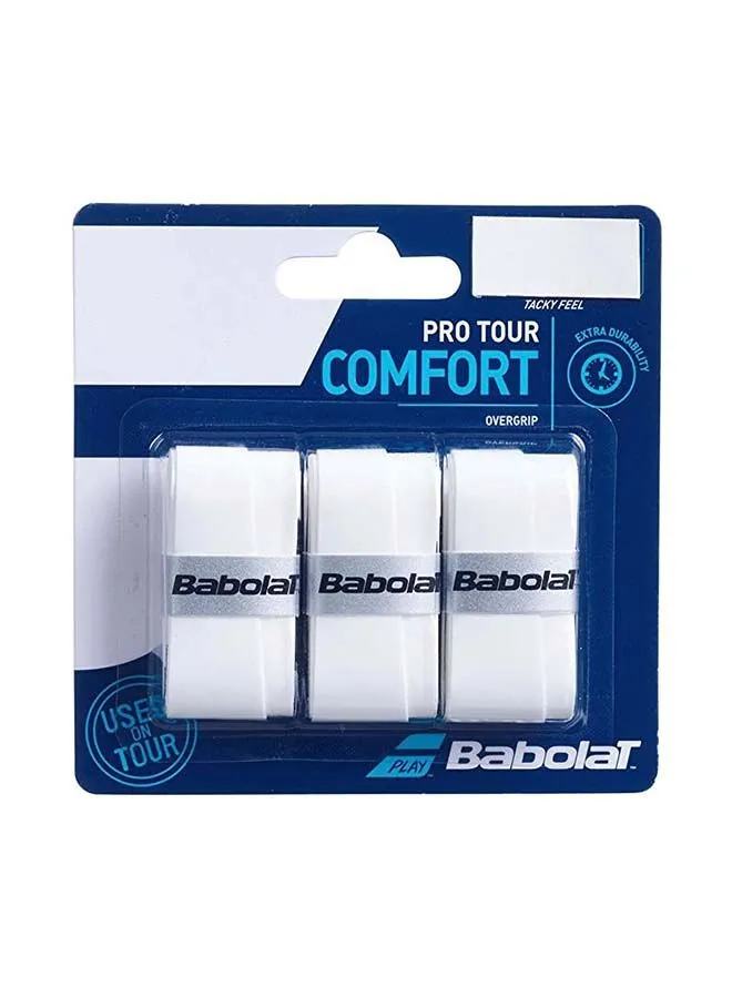 BabolaT Grips Pro Tour X3 653037-101 اللون أبيض
