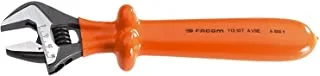 Facom Insulated Adjustable Wrench, 10 Inch Size