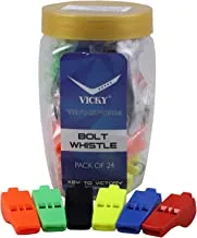 Vicky Pealess Bolt Whistle,Multi-colour