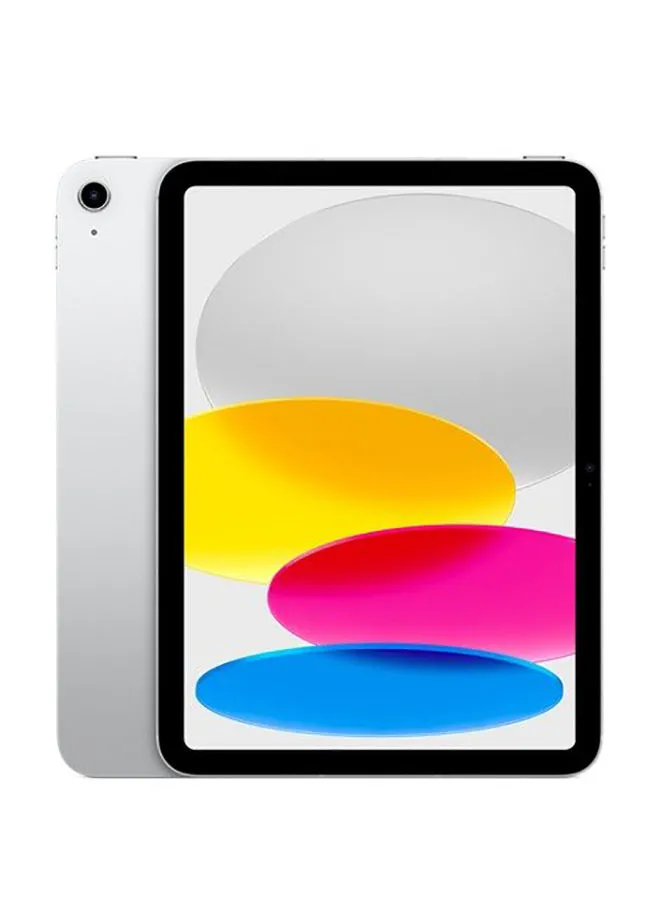 Apple iPad 2022 (10th Generation) 10.9-inch 256GB 5G Silver - Middle East Version
