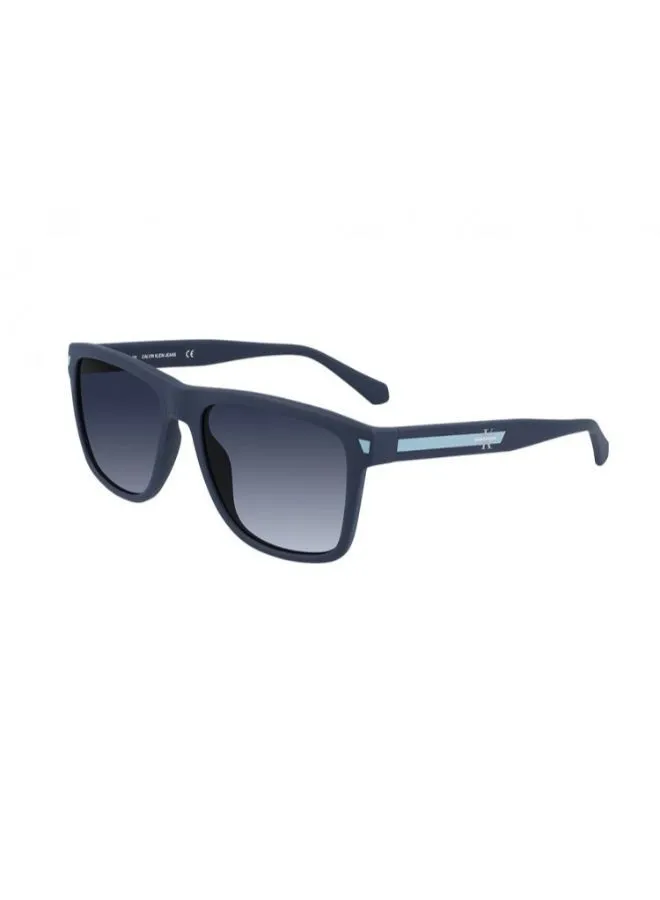 Calvin Klein Jeans Men's Fullrim Injected CP Modified Rectangle Sunglasses - Lens Size: 56 mm
