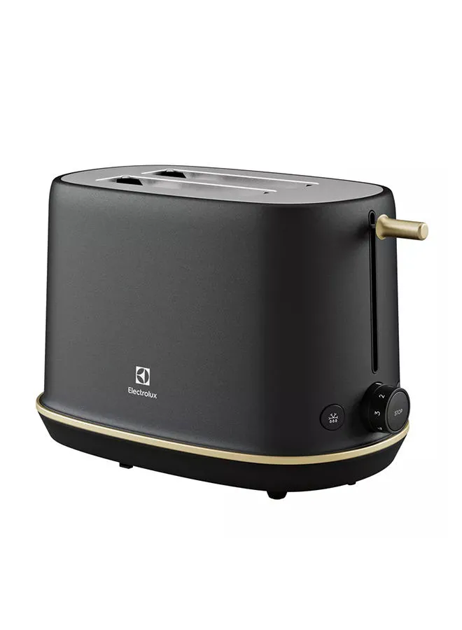 Electrolux 2-Slice Bread Toaster 980W 980 W E7TS1-60BP Black