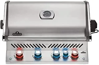 Napoleon built-in pro 500 rear burner stainless steel gas grill