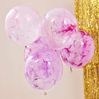 Ginger Ray Paint Balloons, Pink
