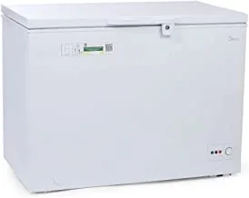 Midea 290 Liter Chest Freezer with Grip Handle with Lock| Model No HS384C with 2 Years Warranty