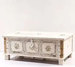 Table box with copper - white - 1044
