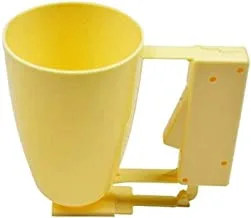 Pastry Batter Dispenser Yellow 14.5x9centimeter