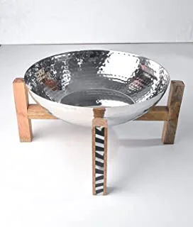 Stainless steel bowl with base - 1168