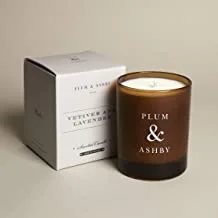 Plum & Ashby Vetiver and Lavender Candle