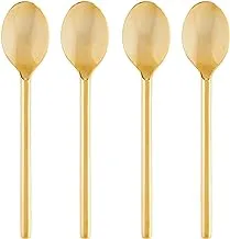 Cristina Re Moderne Spoon Set 4 Pieces, Gold
