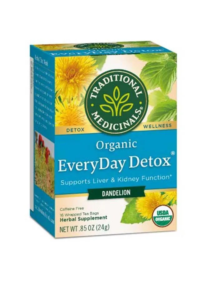 Traditional Medicinals Traditional Medicinals Everyday Detox Dandelion 16 Teabags