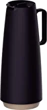 Tramontina Exata Black Plastic Thermal Flask with 1 Liter Glass Liner