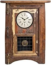 Antique Style Wooden Wall Clock