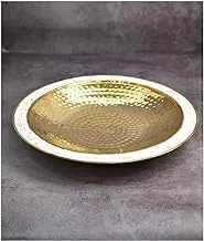 Large Copper Tray, Golden
